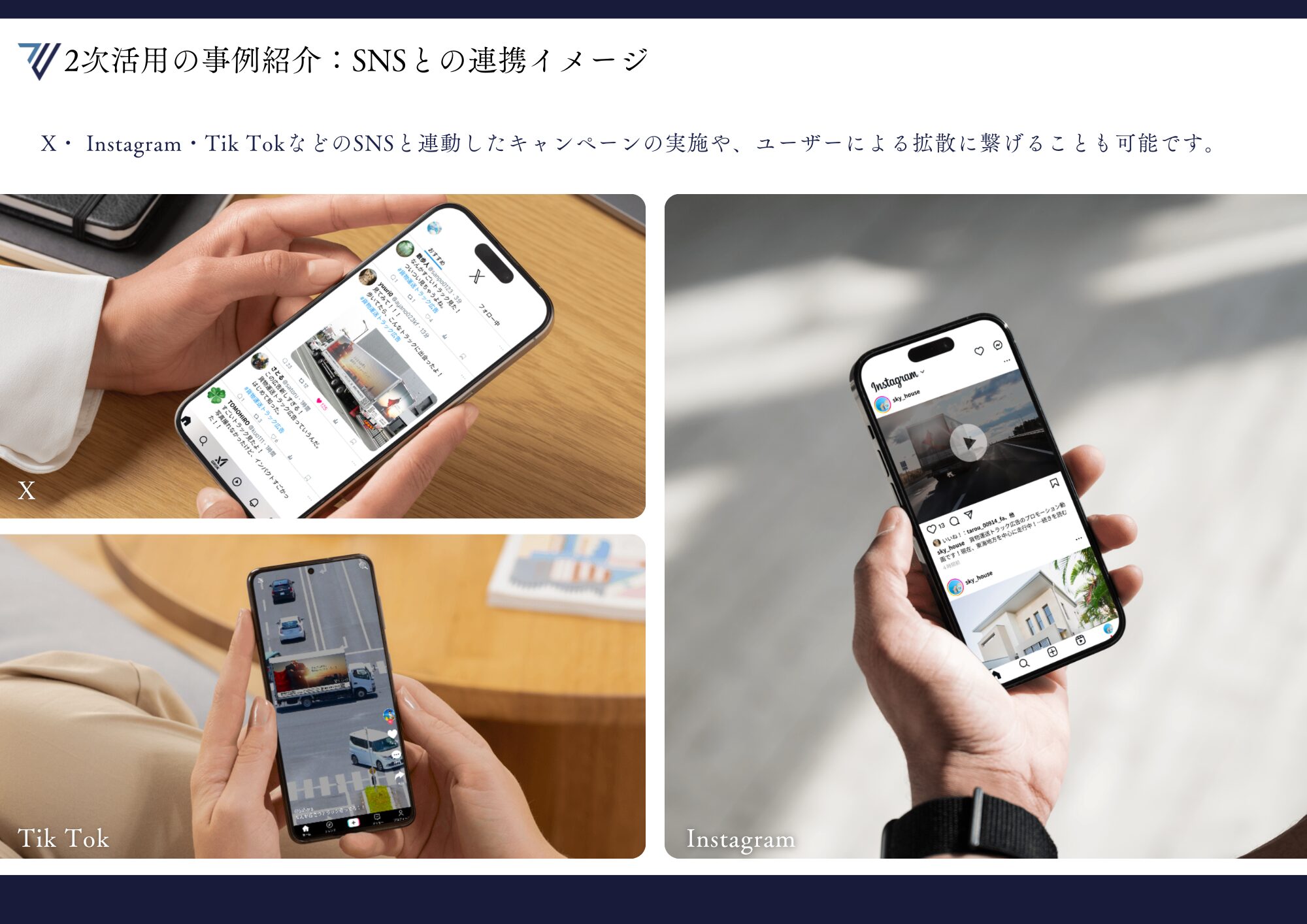 2次活用事例：SNSとの連携